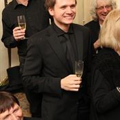 Villon po premiere Divadlo Na Jezerce Radek Balas Ondrej Brzobohaty Josef Ciller a Jan Hrusinsky foto Ivan Kahun